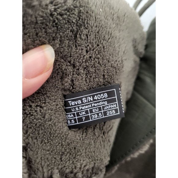 TEVA X Spyder Kiru Aztec Green Snow Winter Boots, Faux Fur Lined, 8.5 - Picture 8 of 9